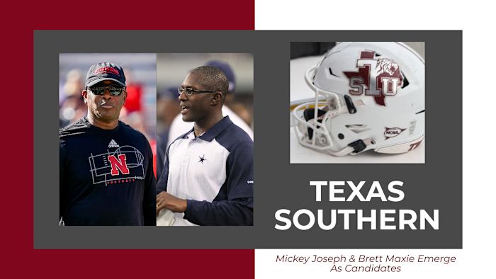 Mickey Joseph and Brett Maxie